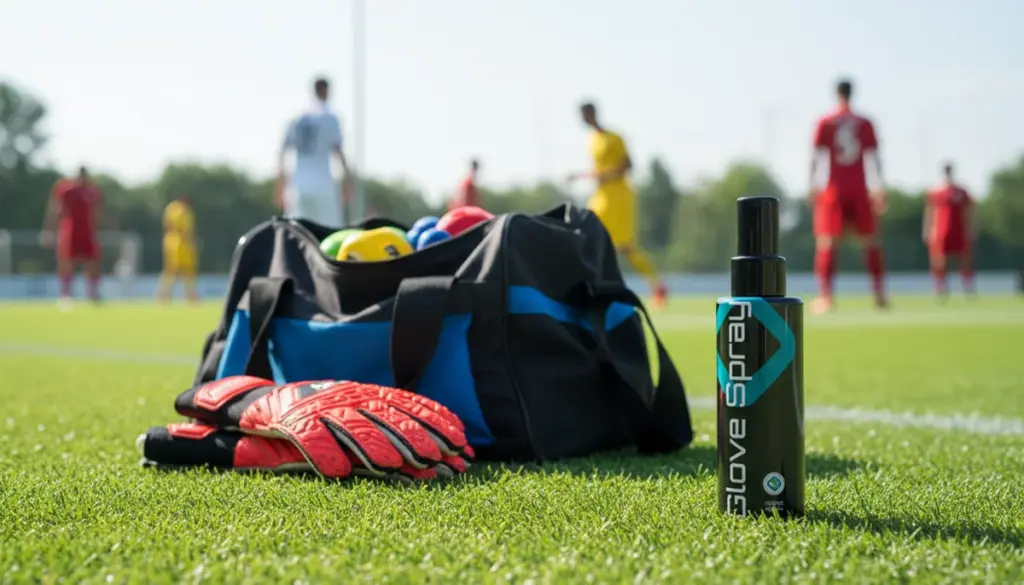 Sticktion - Glove Spray Football Composition